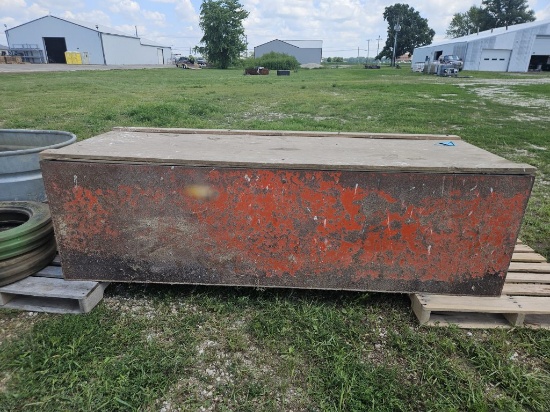 Feed tank converted from water tank