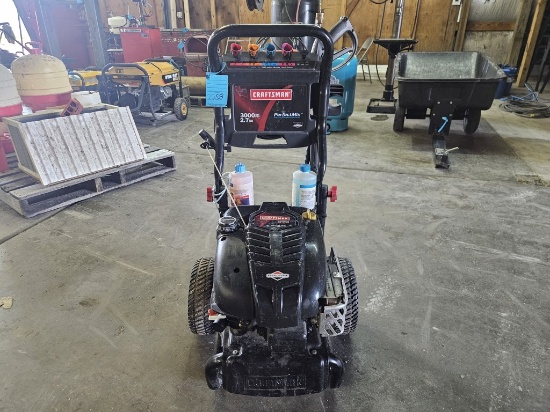 Craftsman gas powered pressure washer