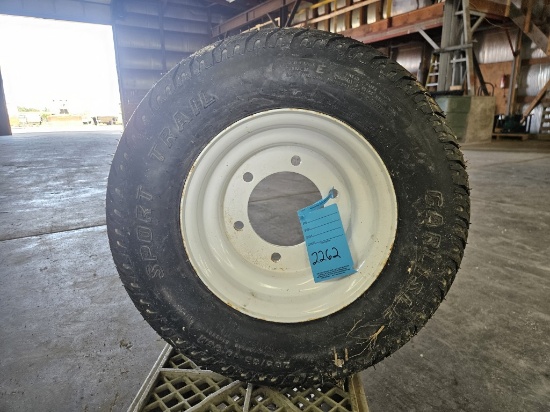 Trailer Tire and rim