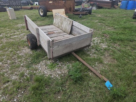2 wheel lawn trailer