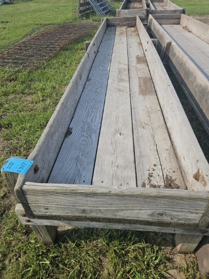 16 foot wooden geed bunk
