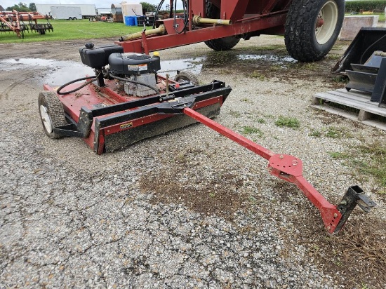 Pul type mower for ATV