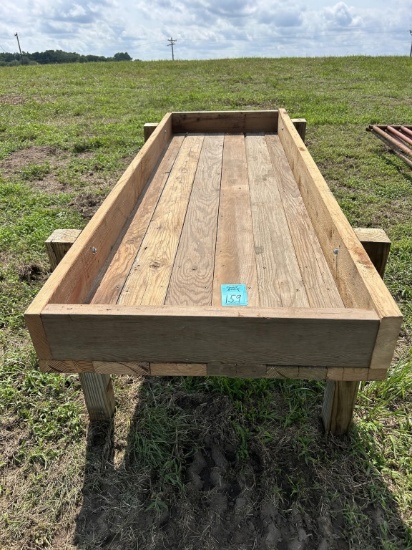 Wooden Feed Bunk