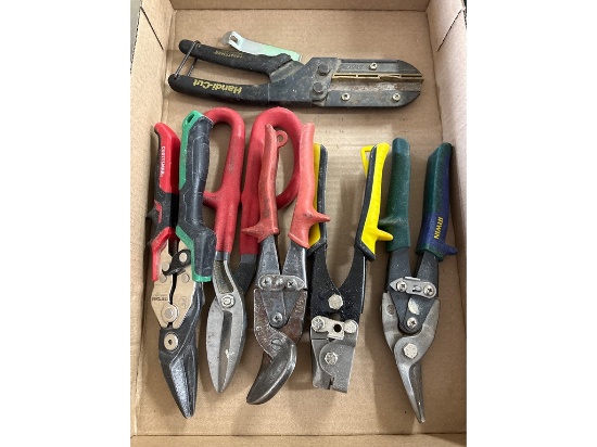 Hand Tools Including Tin Snips