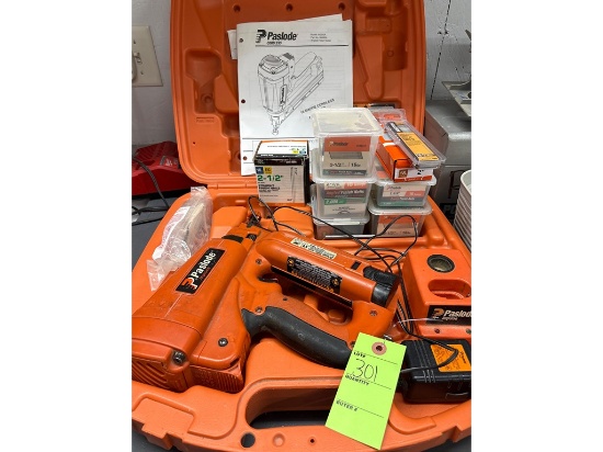 Paslode Nail Gun Set with Accessories