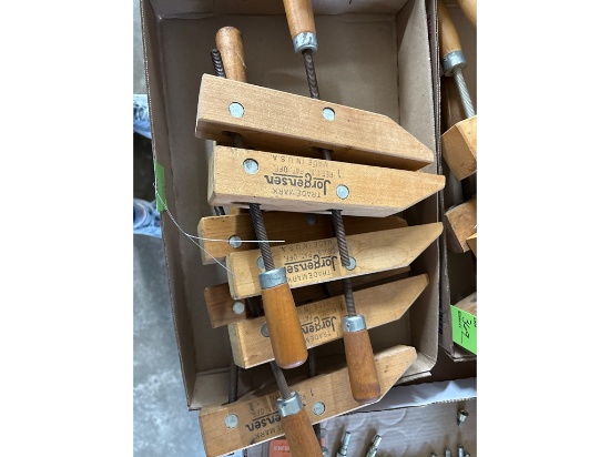 Jorgensen Wooden Hand Clamps Set