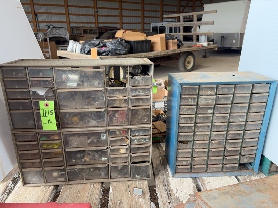 Multi-Drawer Parts Cabinets with Hardware