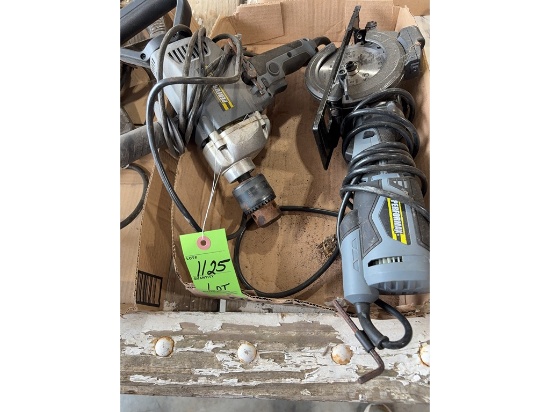 Performance Tool Power Drill and Circular Saw