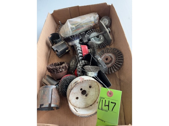 Wire Brush Wheels and Hole Saws