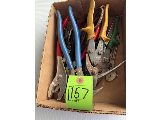 Hand Tools Pliers Snips Cutters Lot