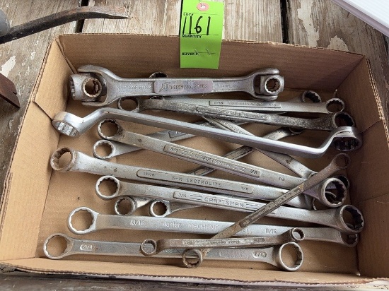 Box Lot Mixed Brand Box End Wrenches