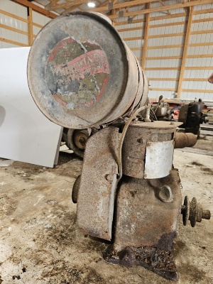 Clinton Gas engine Tank marked Whirlwind