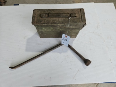 Ammo box & tire wrench