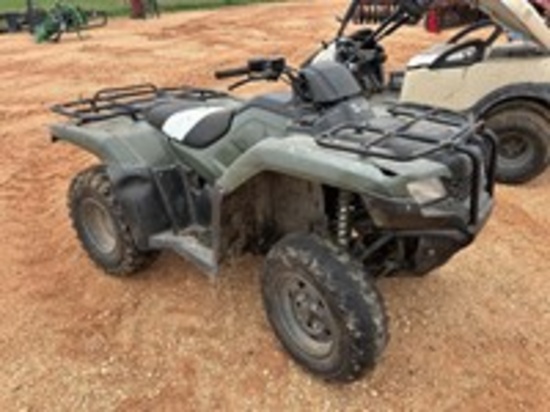 2014 Honda Rancher ES ATV TRX420TE1 Non-Running SN 1HFTE3921E4000812 **TITLED**
