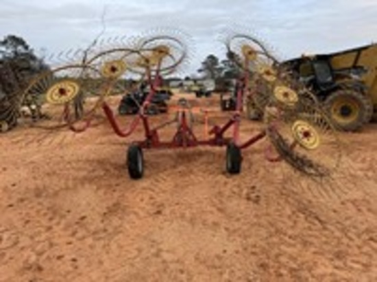 Tinuti Hay Rake 8 Wheel