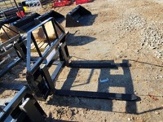 2024 Mower King Skid Steer Forks