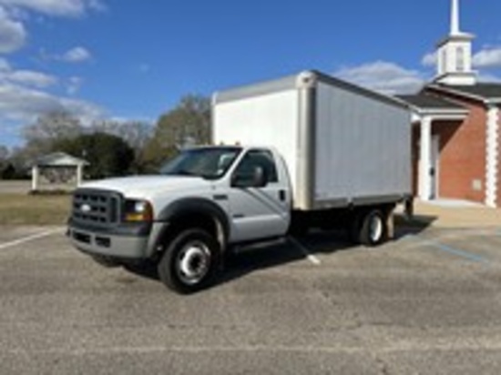2007 Ford box truck F450