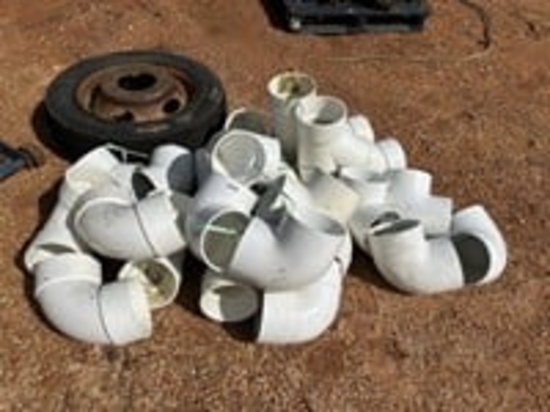 PVC 6â€ Pipe Fittings