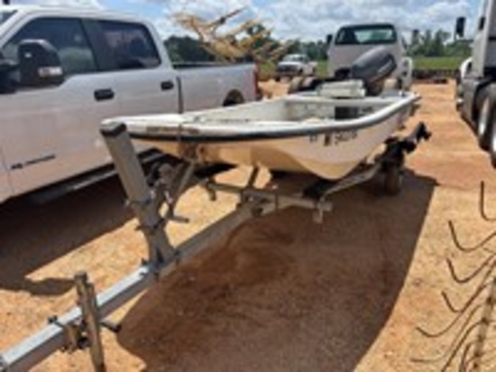 Carolina Skiff 14' with Yamaha 25 motor