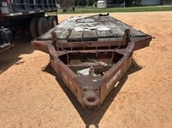 Flatbed Bumper Pull trailer