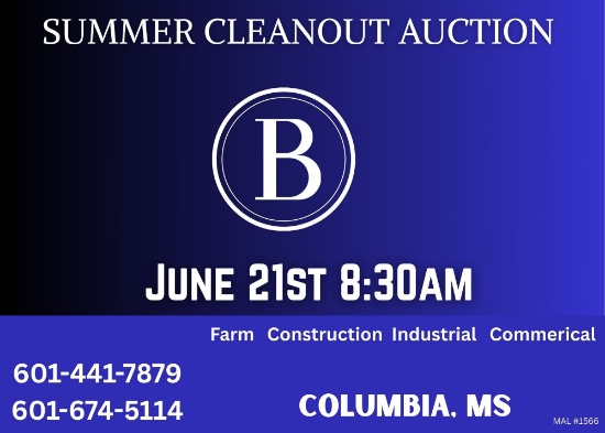 Early Summer Equipment Auction
