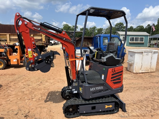 "202 AGT MX15RX unused mini excavator serial #: MX15RX2025X000367