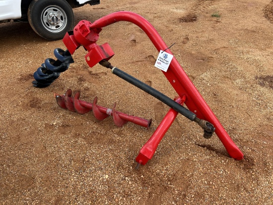 Auger  w/ 9" and 12" Bits