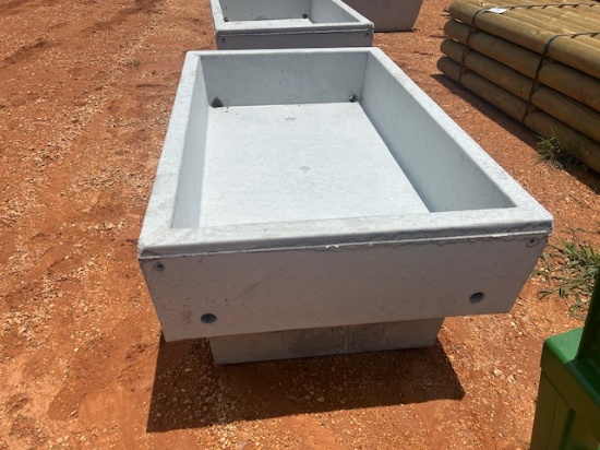 3 x 5 Concrete Feed Trough