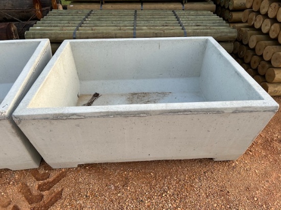 4 x 5 Concrete Water Trough
