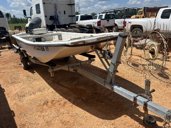 Carolina Skiff 14' with Yamaha 25 motor