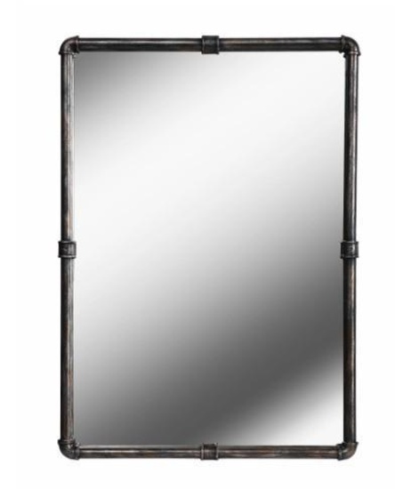 IN BOX Kenroy Home Steam Fitter Mirror, 37-1/4" x 26"