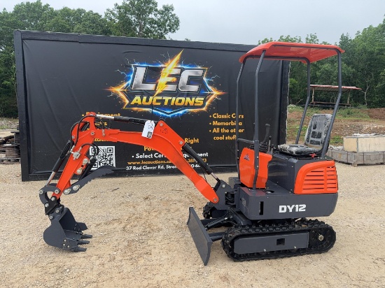 UNUSED LAND MOVER DY12 MINI EXCAVATOR