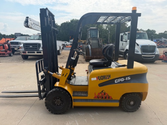 New Unused Nuoman Load Mover Cpd-15 Electric Forklift
