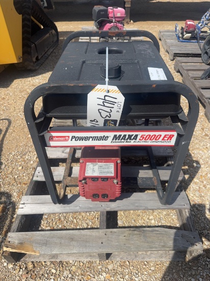Used Coleman Powermate 5000er Generator