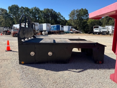 Used Skirted Flatbed W Boxes