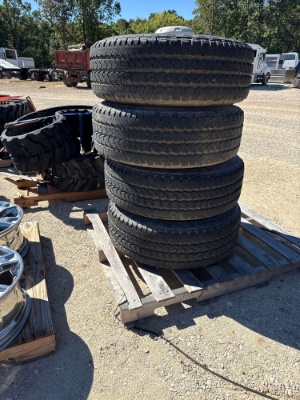 Used Tires On Steel Wheels