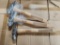 3 Hammers, w/ magnet nail starting head