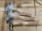 3 Hammers, w/ magnet nail starting head