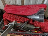 Mats, funnel and grinder