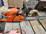 455 Rancher Husqvarna chain saw and SkilSaw