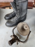 Boots and cow bell