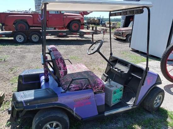 EZ Go golf cart with charger