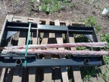 Double Prong Bale Spear for skid loader