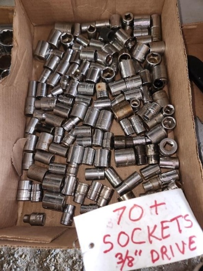 70+ Sockets 3/8" Drive