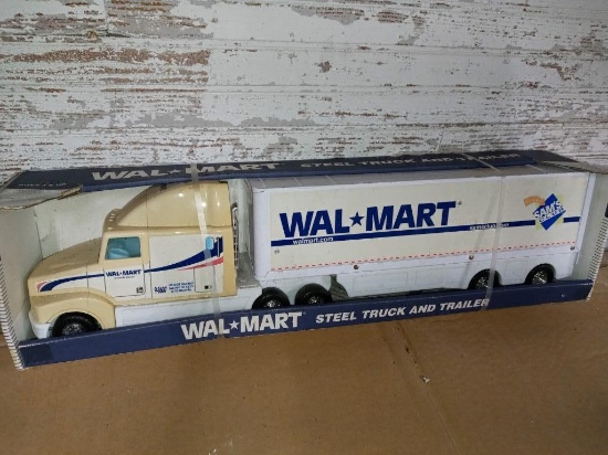 Walmart Steel Truck and Trailer