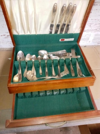 Rogers silver plated set