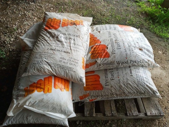 10 bags Wood Pellets