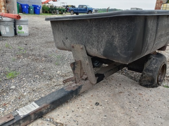 Plastic Craftsman dump cart