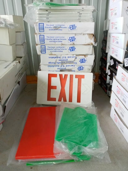 Exit signs