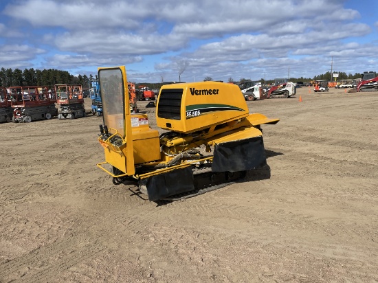 Vermeer SC505 Self Propelled Tracked Stump Grinder